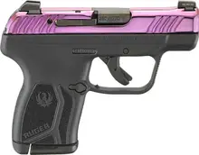 Ruger LCP Max 380ACP 2.8" Barrel Purple PVD 10-Round Pistol with Front Night Sight - 13738