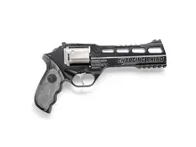Chiappa Firearms Rhino 60DS 9mm 6" Barrel Black/Gray Laminate/Nickel Cylinder Revolver - 6 Rounds