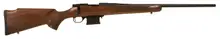 HOWA M1500 Mini Action Hunter 223 REM, 20" Threaded Barrel, 5RD Bolt Rifle, Walnut Stock