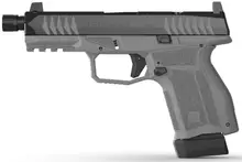 AREX Delta M Gen 2 Tactical 9mm Pistol - Gray, 4.6" Threaded Barrel, 17RD, Optic-Ready