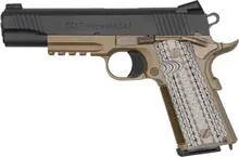 Colt 1911 Government Custom CQB .45 ACP 5" Barrel 8-Rounds Pistol with Flat Dark Earth Finish and Black G10 Grip