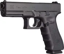 Glock G17 Gen4 Rebuilt 9mm Luger, 4.49" Barrel, 17-Rounds, Black Steel Slide, Interchangeable Backstraps, USA Made