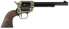 Heritage Rough Rider Bass Reeves .22 LR 6.5" Barrel 6-Round Revolver - Blued with Case Hardened Grips