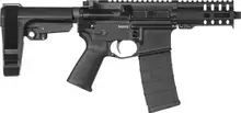 CMMG Banshee 300 MK4 9MM Luger, 5" Barrel, 30RD, Black Cerakote, Magpul MOE, 6 Position Ripbrace