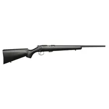 CZ 455 American Synthetic 22LR Rifle, 20.5" Black Fixed Stock, 5+1 Round Capacity, Right Hand - Model 02113