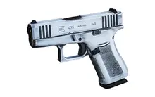 Glock 43X Sub-Compact 9mm 3.41" 10RD Battle Worn White