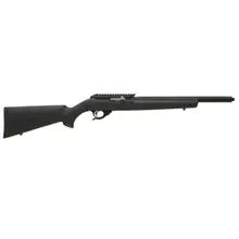 Tactical Solutions X-Ring VR 22LR Semi-Auto Rifle with 16.5" Barrel, Hogue Overmolded Stock, and Optics Rail Mount - Matte Black
