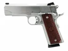 American Classic Metro Arms 1911 Commander Stainless 9mm Luger 4.25-Inch Hard Chrome Pistol