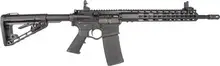 American Tactical AR-15 Milsport 5.56 NATO, 16" Barrel, 12" Keymod Rail, M4 Stock, 30RD with Iron Flip Up Sights