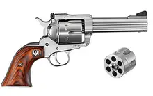 Ruger Blackhawk Convertible Stainless 357Mag/9mm 4.6" Barrel 6-Rounds Revolver