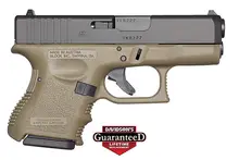 Glock 27 Gen3 OD 40SW Pistol 9RD with Fire Safety PI-27572