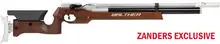 Walther LG400 Field Target, Wood Stock 16J .177 PCP Air Rifle with Adjustable Hardwood Stock