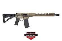 Diamondback Firearms DB15 Black Gold 6.5 Grendel 18" with Adjustable Magpul CTR Stock, MOE K2 Grip, and 15" M-LOK Flat Dark Earth