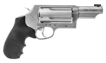 Taurus Judge Magnum 2441039MAGNS Revolver, Single/Double 410/45 Colt (LC), 3" Stainless Steel, Black Rubber Grip, Night Sights, 5 Round Capacity