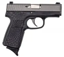KAHR Arms CT380 Starburst 380 Automatic Colt Pistol (ACP) with Black Polymer Grip, Tungsten Cerakote Stainless Steel Slide