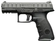 Beretta APX 9mm Pistol, 4.25" Barrel, 17 Rounds, Black with Night Tritium Sights