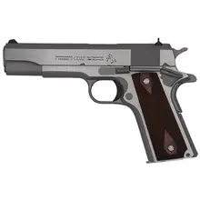 Colt Government Series 70 .38 Super 1911 Stainless Steel with Wood Grips 9RD O1911CSS38