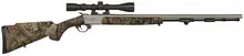 TRADITIONS R5741104416C PURSUIT XT 50 CAL 209 PRIMER 26"" STAINLESS CERAKOTE MOSSY OAK BREAK-UP SYNTHETIC STOCK 3-9X40 SCOPE & SOFT RIFLE CASE