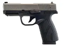 BERSA BP9SPGCC BPCC 9mm Luger Concealed Carry with Sniper Gray Polymer Grip/Frame and Black Slide