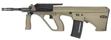 Steyr AUG A3 M1 High Rail Semi-Automatic 223 Rem/5.56 NATO 16.38" 30+1 Mud Fixed Bullpup Synthetic Stock with Black Aluminum Receiver