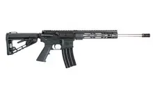 Diamondback DB15 223/5.56 NATO 16" 30+1 Black Anodized with 6 Position Rogers Super-Stoc and MLOK