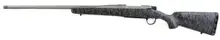 Christensen Arms Mesa Left-Handed .308 Win Bolt Action Rifle with 22" Tungsten/Black Threaded Barrel and Gray Webbing