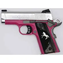Colt Defender 9MM O7002D-PK Pink Stainless Steel Pistol