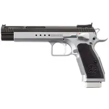 EAA Tanfoglio Witness Xtreme Match 45ACP 6" Stainless Black with Aluminum Grip 10+1 Round 610640