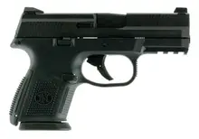 FN FNS-9C Compact 9mm 3.6" Barrel Stainless Steel Slide with 12/17 Round Capacity and 3 Dot Sight