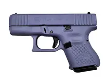 Glock 27 Gen5 40 S&W Crushed Orchid Cerakote Subcompact Pistol - 9+1 Rounds