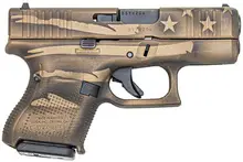 Glock G27 Gen 5, .40 S&W, 3.5" Barrel, 9-RD, Burnt Bronze Flag Edition PA275S204-BBWFLAG