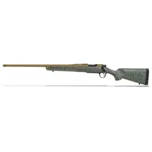 Christensen Arms Mesa Left-Hand 6.5 Creedmoor Bolt-Action Rifle, 22" Threaded Barrel, Bronze/Green with Black & Tan Webbing Stock