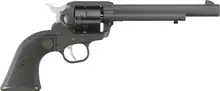 Ruger Wrangler .22LR 6.5" Black Cerakote 6-Round Revolver with Checkered Grips