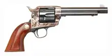 Cimarron P-Model .44 Special Single Action Revolver - 5.5" Barrel, Blued/Color Case Hardened Finish, Walnut Grip