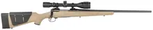 Savage Arms 11 Hunter 6.5 Creedmoor Bolt Rifle with 4-12x40mm Bushnell Scope, Adjustable Cheekrest, Flat Dark Earth Stock - Model 18708