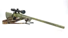 Savage Arms Model 12 Long Range Precision 6.5 Creedmoor Bolt-Action Rifle with 26" Matte Black Barrel, 4+1 Capacity, and HS Precision Fiberglass V-Block Stock