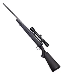 Savage Axis XP Left-Handed .30-06 Springfield Rifle with 22" Barrel, 4-Round Capacity, and 3-9x40mm Scope