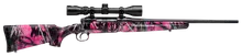 Savage Arms Axis Youth Rifle 7MM-08, 20in 4RD, Muddy Girl Camo with 3-9x40mm Scope, Model# 19977
