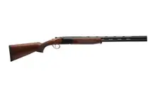 Stevens 555 Over/Under 20GA 26" Shotgun with Turkish Walnut Stock - Black Semi-Gloss Finish (Model: 22166)
