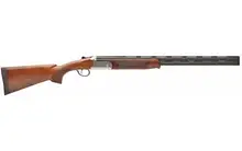 Stevens 555 E 16 Gauge 28" Over/Under Shotgun with Silver Engraved Receiver and Oiled Turkish Walnut Stock (22179)
