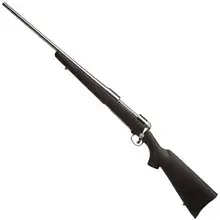 SAVAGE 16/116 FLCSS SATIN STAINLESS LEFT HAND BOLT ACTION RIFLE - 308 WINCHESTER - 22IN - BLACK