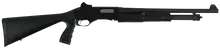 Savage Stevens 320 Security 20 Gauge Pump-Action Shotgun with 18.5" Barrel, Pistol Grip, Ghost Ring Sight, 5+1 Rounds, Matte Black (22439)