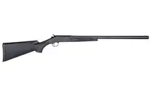 Savage Stevens 301 Single Shot 12 Gauge Shotgun, 26" Barrel, Matte Black Finish - Model 22557
