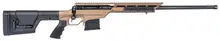 Savage Arms 10/110 BA Stealth Evolution 338 Lapua Mag 24" Left Hand with Adjustable Magpul PRS Gen3 Stock - 22870
