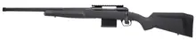 Savage Arms 110 Tactical Left-Handed Bolt Action Rifle, .308 Win, 24" Heavy Threaded Barrel, 10 Rounds, Matte Black Finish with Gray Synthetic AccuFit Stock - 57009