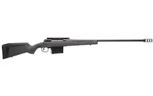Savage Arms 110 Long Range Hunter .338 Lapua, 26" Barrel, 5-Round, Bolt-Action Rifle with AccuTrigger and AccuFit, Grey/Black - 57037