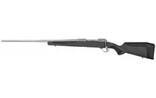 Savage 110 Storm Left Hand Bolt Action Rifle, .300 Win Mag, 24" Barrel, 3 Rounds, AccuFit Synthetic Stock, Stainless Steel Finish