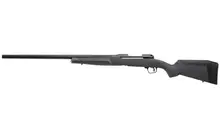 Savage Arms 110 Varmint Bolt Action Rifle, .22-250 REM, 26" Heavy Barrel, 4 Rounds, Matte Black Finish, Gray AccuFit Stock - 57067