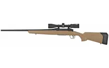 Savage Arms Axis II XP Bolt Action Rifle - .308 Win, 22" Barrel, 4 Rounds, FDE Synthetic Stock, Includes 3-9x40 Scope, Matte Black Finish