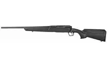 Savage Arms Axis Compact Left Hand Bolt Action Rifle - 243 Winchester, 20" Barrel, 4 Rounds, Matte Black Synthetic Stock
